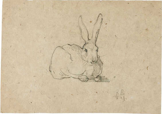 Ватагин Василий Алексеевич. Заяц